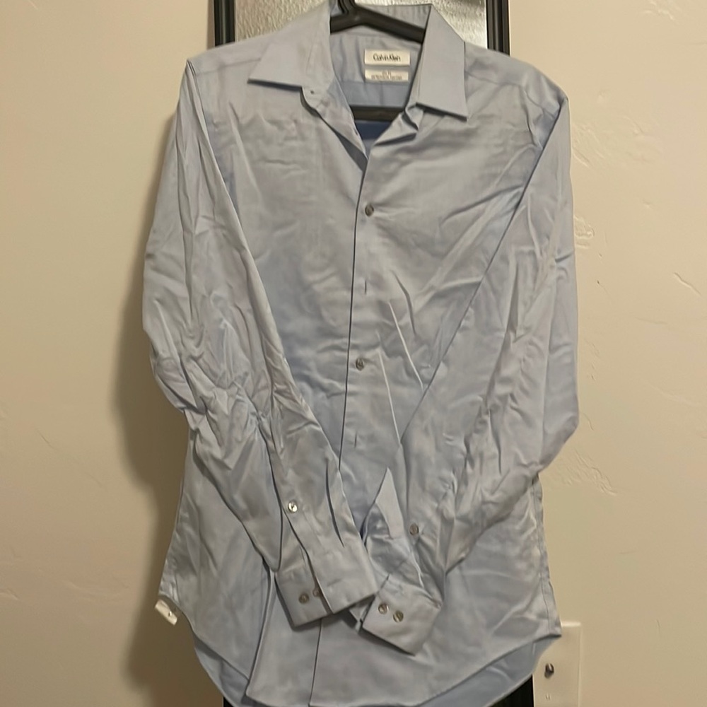 Calvin Klein slim fit button up shirt
